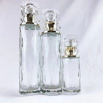 new design 50g luxury frosted crown eye cream jar