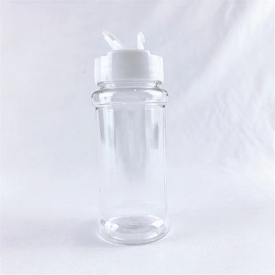 100Ml Spice Bottle Round Clear Pet Plastic Spice Jar