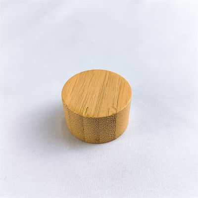 bottle flip top cap twist bamboo cap for squeeze bottle for cosmetic
