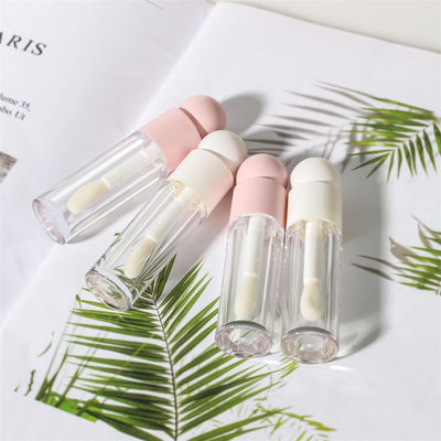 Cosmetic bottle for Lip Balm Round Empty Crown Plastic Lip Gloss Oil Packaging Tubes