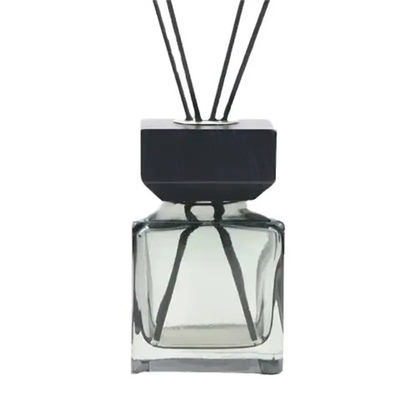 Square glass bottle aromatherapy aroma reed diffuser bottle