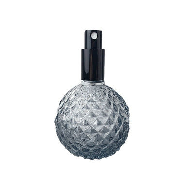 Empty 100ml Grain Pineapple Shape Custom Design Screw Neck Perfume Glass Bottles