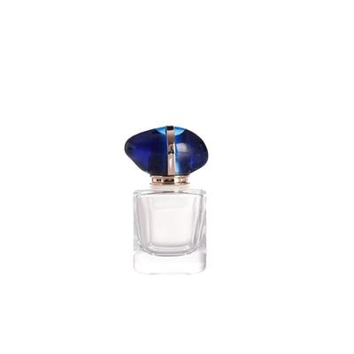 Luxury Customized Empty Transparent Perfume Bottle Hexagonal Glass Perfume Bottle 100ml