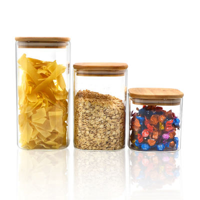 500ml Mildewproof Glass Pantry Storage Containers For Kitchen