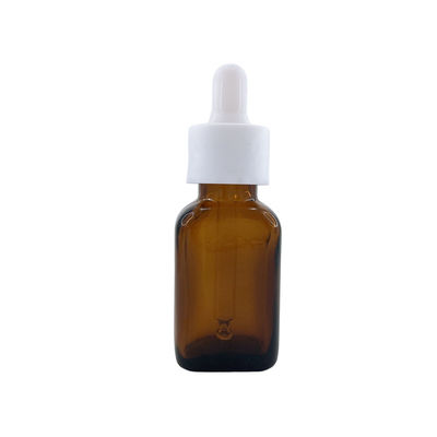 30ml Glass Dropper Bottle Tawny Frosted Serum Essential Oil Cosmetic Luxury
