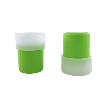 Coffee Capsule Drink Bottle Cap Green White PP Aluminum