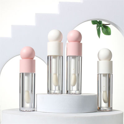 Cosmetic bottle for Lip Balm Round Empty Crown Plastic Lip Gloss Oil Packaging Tubes