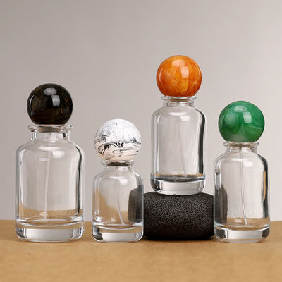 30ml 50ml 100ml Fragrance Glass Parfum Bottle With Crimp Spray Empty With Atomizer Refillable Perfume Bottle