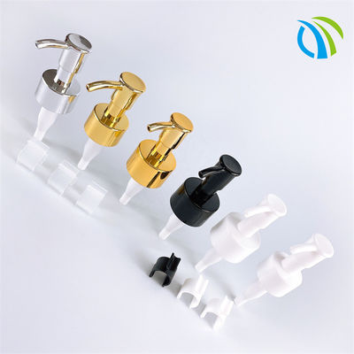 Gold Dispenser 24mm 24/410 Cosmetic Bottle Pump UV Coating  4cc