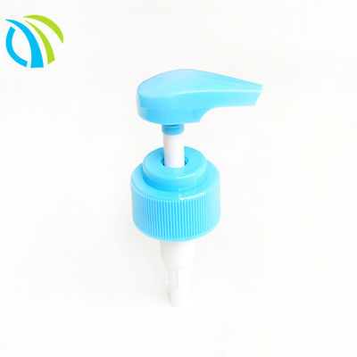 32/410 32mm Spring Lotion Bottle Pumps Blue 4ml PP Lotion Pump Cap