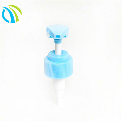 32/410 32mm Spring Lotion Bottle Pumps Blue 4ml PP Lotion Pump Cap