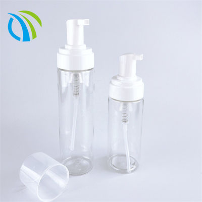 White Plastic Foaming Bottles Pump Mini Travel Size Foam Dispenser Bottle for Cleaning, Travel, Cosmetics Packaging