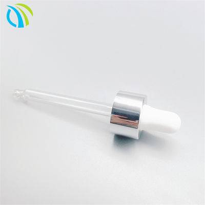 Plastic Matte 18mm Frosted Dropper Bottles 18/415 White Cap 30ml OEM