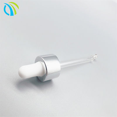Plastic Matte 18mm Frosted Dropper Bottles 18/415 White Cap 30ml OEM