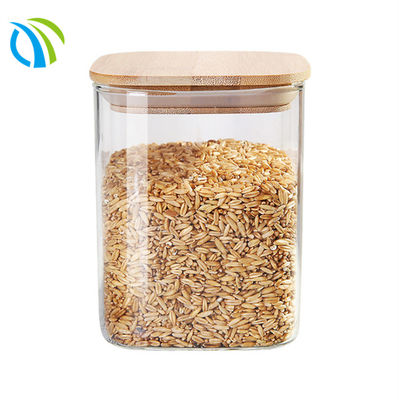 460ml Cylinder 100mm Glass Food Storage Jars 20g Cookie Stackable Glass Containers