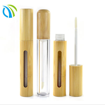 10ml Bamboo 5g Empty Chapstick Tubes ABS Body Lipstick Tubes OEM