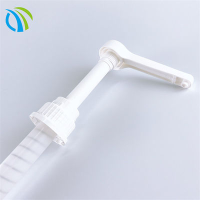 43mm Food Chocolate Syrup Pump Dispenser 43/410 White PP Tube 5cc