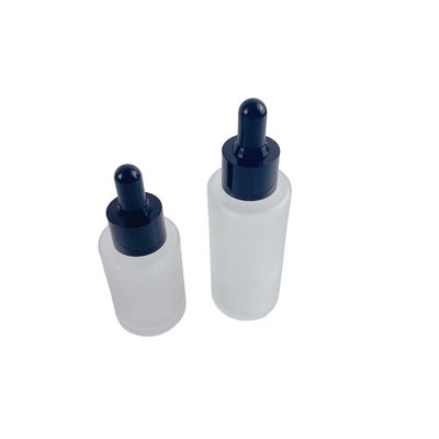Luxury 13/415 Empty Dropper Bottles Cosmetic Frosted Clear Amber