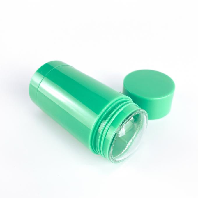 пластмасса зеленого цвета 30ml вокруг изготовленной на заказ пустой формы пули трубки губной помады контейнера бальзама губы
