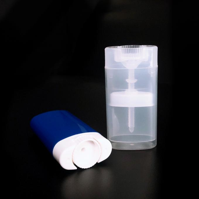 пустой мини пластиковый контейнер ручки дезодоранта бутылки бальзама губы трубки губной помады 15g